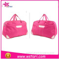 Lightweight waterproof nylon portable foldable backpack / folding sport travel bag for woman